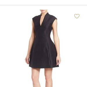 Halson heritage structured faille dress